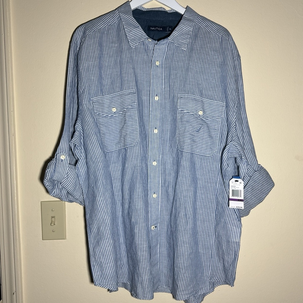 Nautica button up NWT